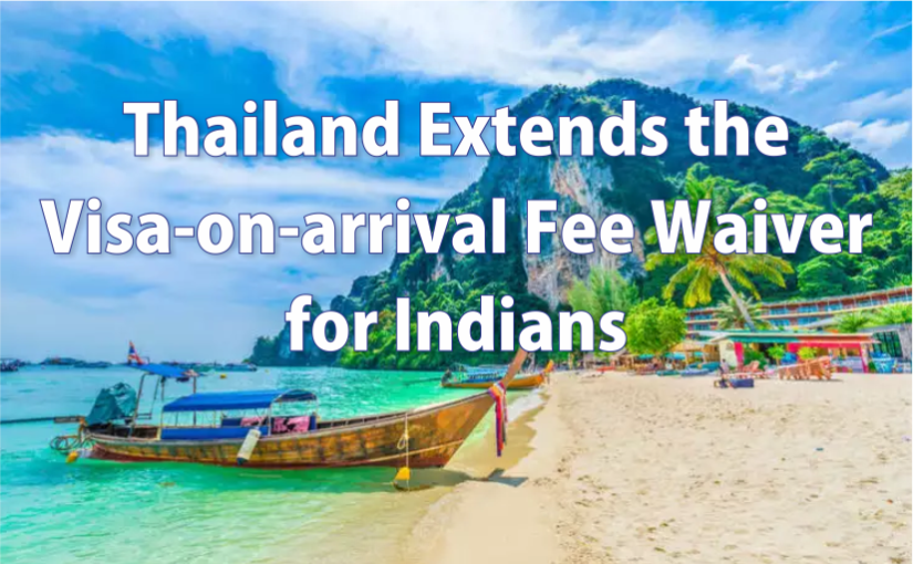 visa-on-arrival fee waiver for Indian travelers